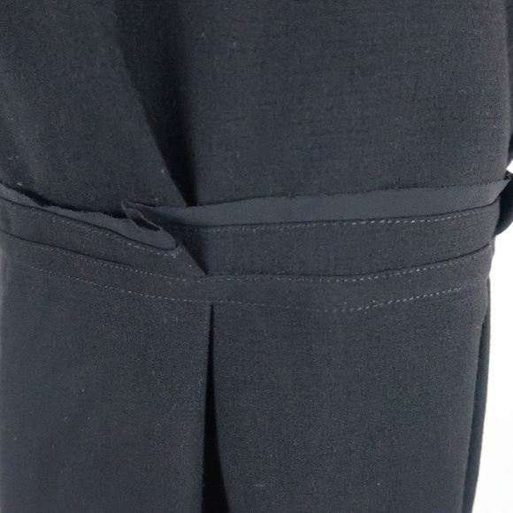 🛑Ann Taylor LOFT Black Midi Dress - Picture 7 of 8